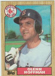 1987 Topps Baseball Cards      374     Glenn Hoffman
